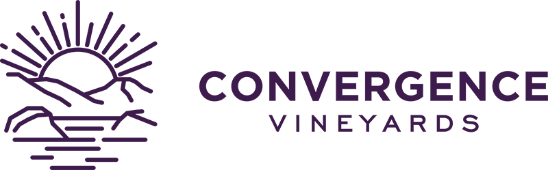 Convergence Vineyards Logo (Link to homepage)
